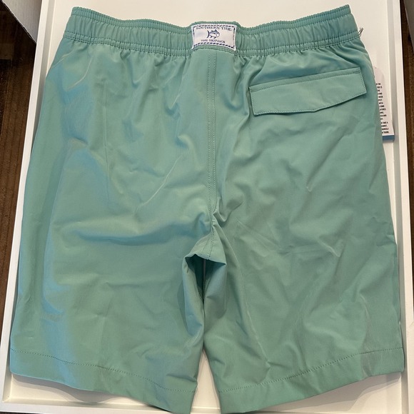 NWT Southern Tide Kids Boys Solid Swim Trunk Isle Of Pines Size XL/16 - Picture 5 of 12